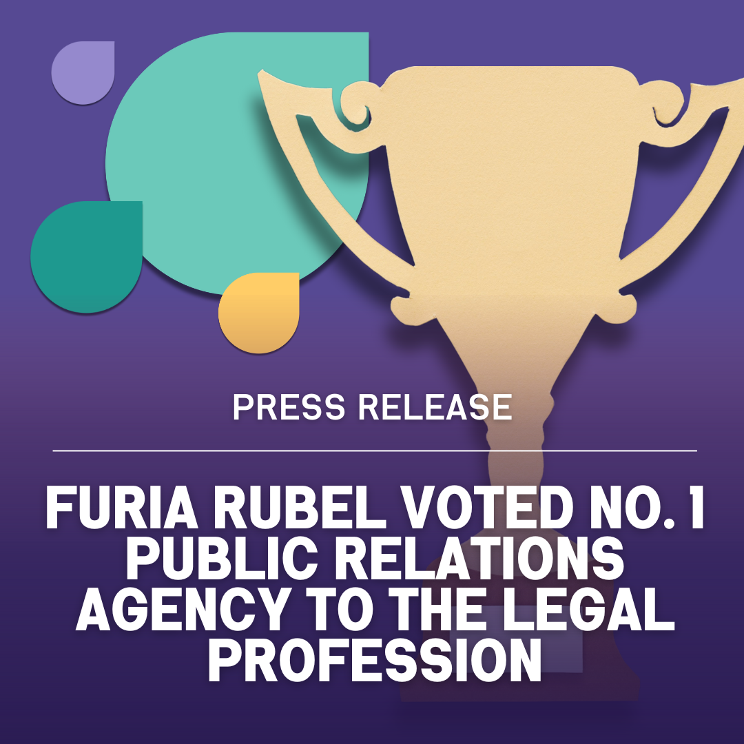 Furia Rubel Voted No. 1 Public Relations Agency to the Legal Profession